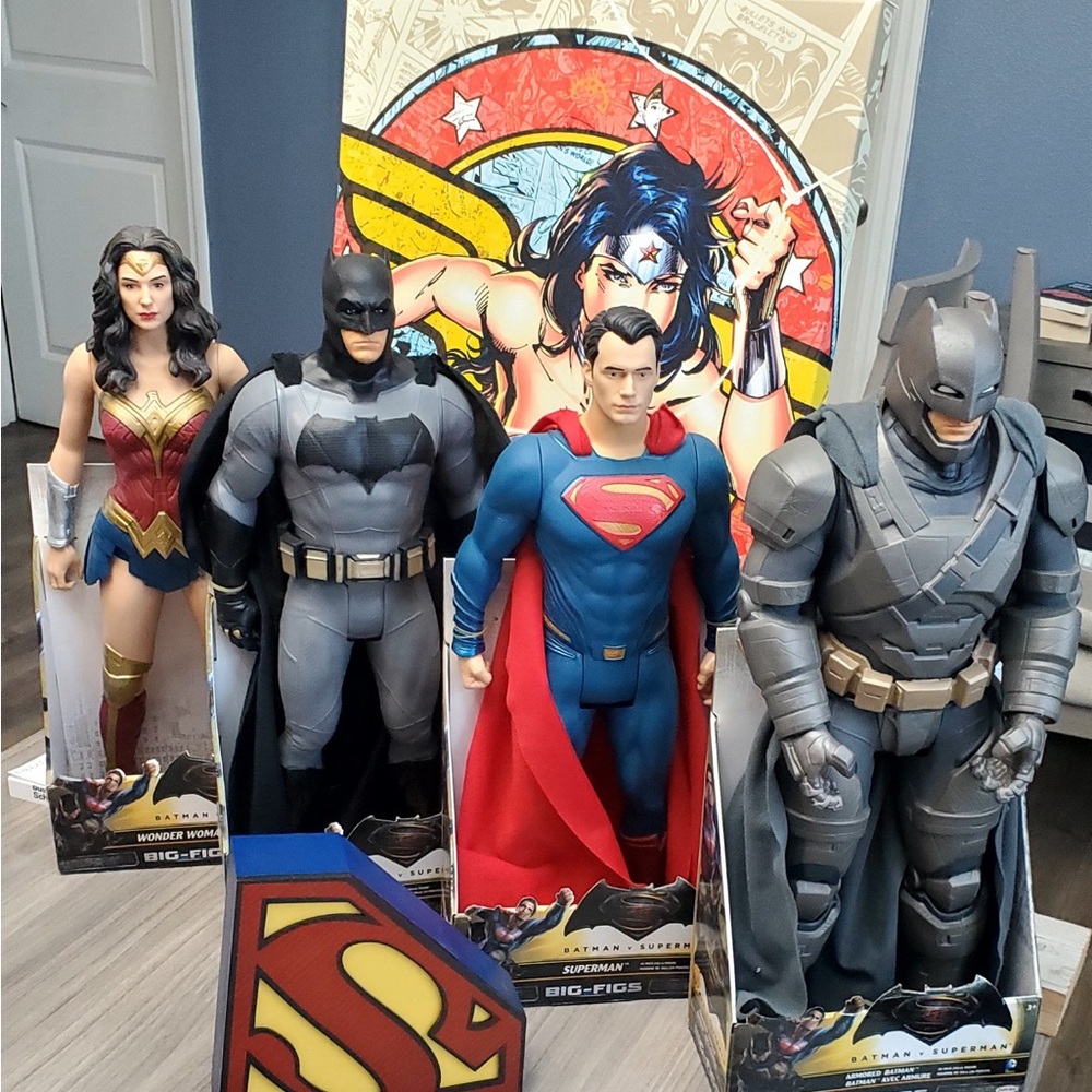 Starwars dc and Godzilla collection